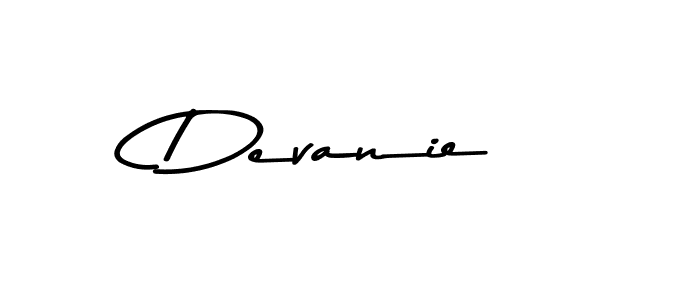 Devanie stylish signature style. Best Handwritten Sign (Asem Kandis PERSONAL USE) for my name. Handwritten Signature Collection Ideas for my name Devanie. Devanie signature style 9 images and pictures png