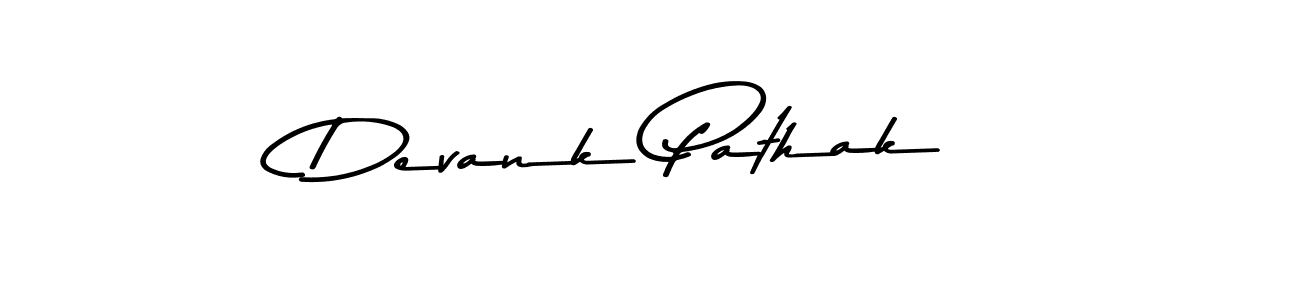 You should practise on your own different ways (Asem Kandis PERSONAL USE) to write your name (Devank Pathak) in signature. don't let someone else do it for you. Devank Pathak signature style 9 images and pictures png