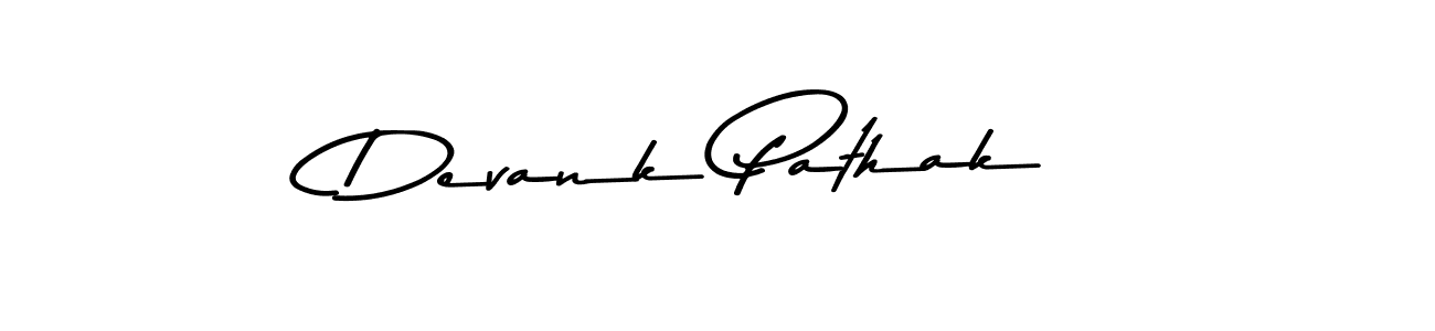 Asem Kandis PERSONAL USE is a professional signature style that is perfect for those who want to add a touch of class to their signature. It is also a great choice for those who want to make their signature more unique. Get Devank Pathak name to fancy signature for free. Devank Pathak signature style 9 images and pictures png
