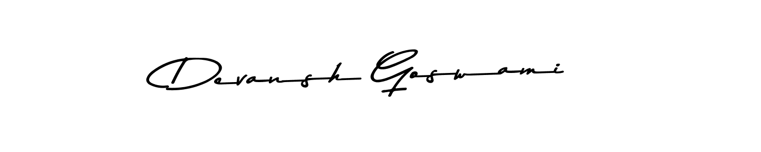 You can use this online signature creator to create a handwritten signature for the name Devansh Goswami. This is the best online autograph maker. Devansh Goswami signature style 9 images and pictures png