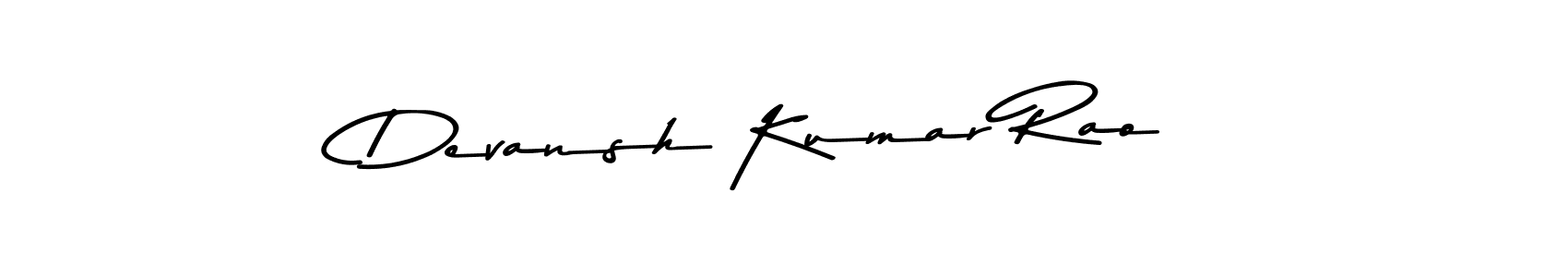 It looks lik you need a new signature style for name Devansh Kumar Rao. Design unique handwritten (Asem Kandis PERSONAL USE) signature with our free signature maker in just a few clicks. Devansh Kumar Rao signature style 9 images and pictures png