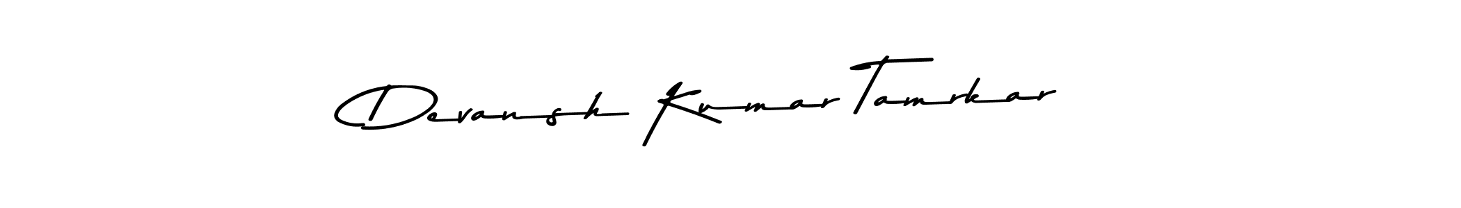 if you are searching for the best signature style for your name Devansh Kumar Tamrkar. so please give up your signature search. here we have designed multiple signature styles  using Asem Kandis PERSONAL USE. Devansh Kumar Tamrkar signature style 9 images and pictures png