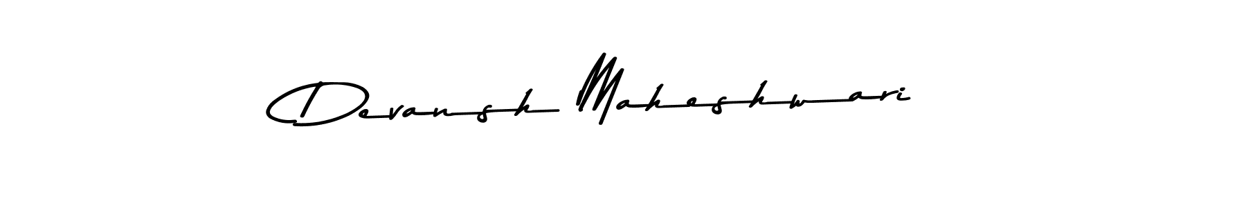 Devansh Maheshwari stylish signature style. Best Handwritten Sign (Asem Kandis PERSONAL USE) for my name. Handwritten Signature Collection Ideas for my name Devansh Maheshwari. Devansh Maheshwari signature style 9 images and pictures png