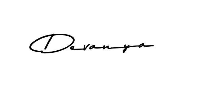 Devanya stylish signature style. Best Handwritten Sign (Asem Kandis PERSONAL USE) for my name. Handwritten Signature Collection Ideas for my name Devanya. Devanya signature style 9 images and pictures png