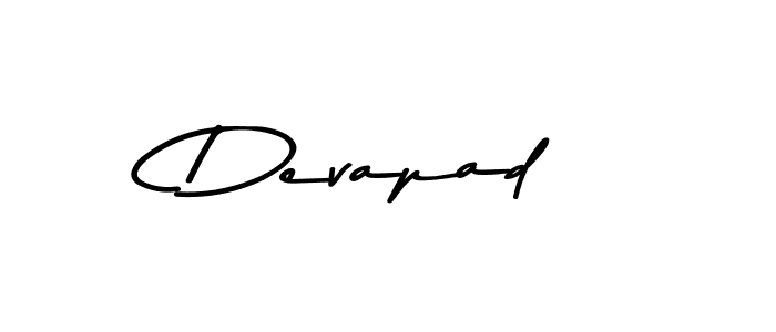 How to make Devapad signature? Asem Kandis PERSONAL USE is a professional autograph style. Create handwritten signature for Devapad name. Devapad signature style 9 images and pictures png