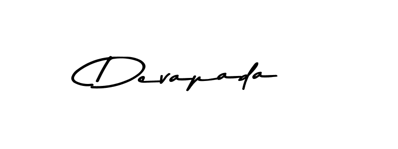 How to make Devapada name signature. Use Asem Kandis PERSONAL USE style for creating short signs online. This is the latest handwritten sign. Devapada signature style 9 images and pictures png
