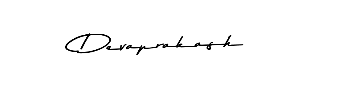 Design your own signature with our free online signature maker. With this signature software, you can create a handwritten (Asem Kandis PERSONAL USE) signature for name Devaprakash. Devaprakash signature style 9 images and pictures png