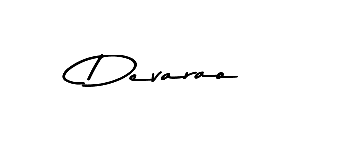 Create a beautiful signature design for name Devarao. With this signature (Asem Kandis PERSONAL USE) fonts, you can make a handwritten signature for free. Devarao signature style 9 images and pictures png