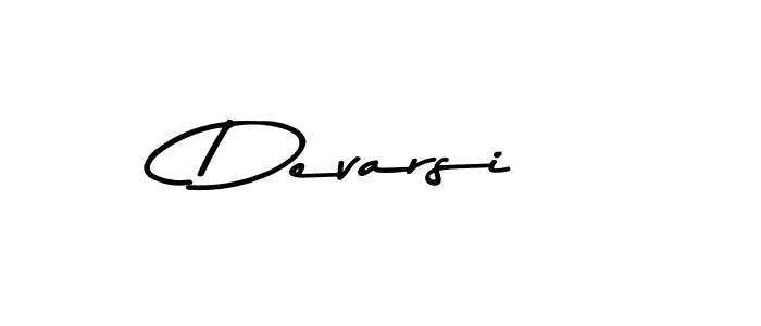 Design your own signature with our free online signature maker. With this signature software, you can create a handwritten (Asem Kandis PERSONAL USE) signature for name Devarsi. Devarsi signature style 9 images and pictures png