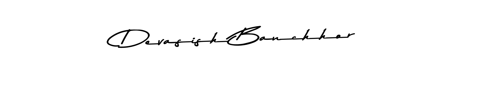 Also You can easily find your signature by using the search form. We will create Devasish Banchhor name handwritten signature images for you free of cost using Asem Kandis PERSONAL USE sign style. Devasish Banchhor signature style 9 images and pictures png