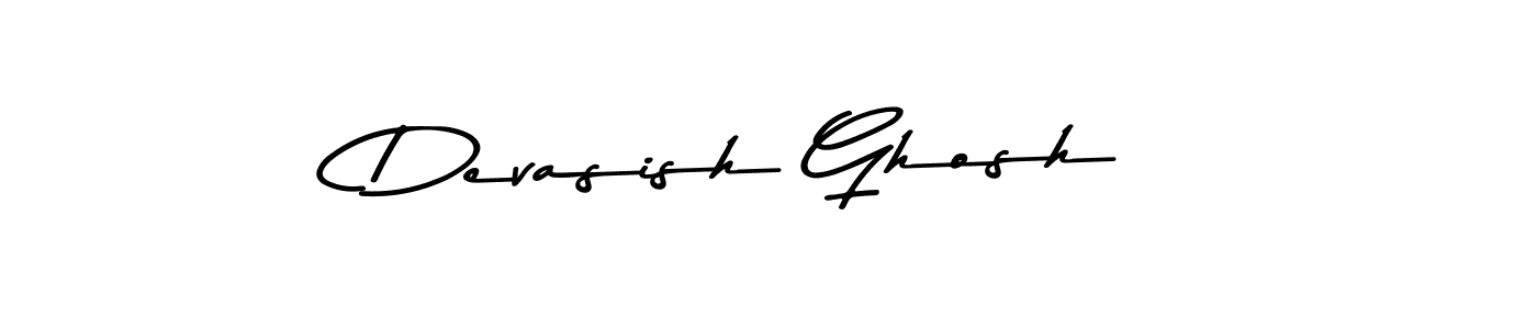 How to make Devasish Ghosh signature? Asem Kandis PERSONAL USE is a professional autograph style. Create handwritten signature for Devasish Ghosh name. Devasish Ghosh signature style 9 images and pictures png