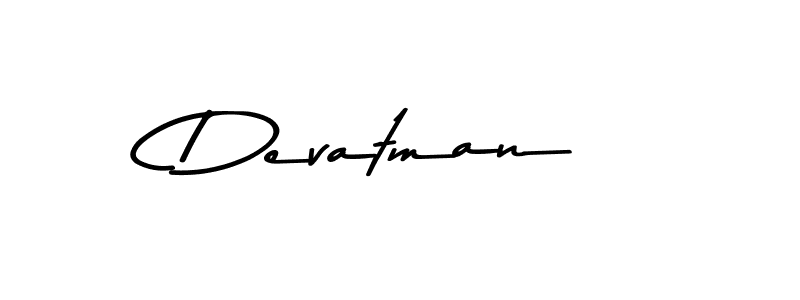 This is the best signature style for the Devatman name. Also you like these signature font (Asem Kandis PERSONAL USE). Mix name signature. Devatman signature style 9 images and pictures png