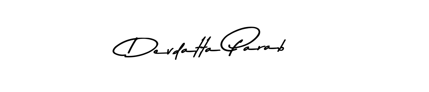 Similarly Asem Kandis PERSONAL USE is the best handwritten signature design. Signature creator online .You can use it as an online autograph creator for name Devdatta Parab. Devdatta Parab signature style 9 images and pictures png