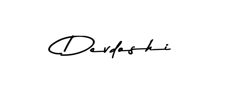 Create a beautiful signature design for name Devdoshi. With this signature (Asem Kandis PERSONAL USE) fonts, you can make a handwritten signature for free. Devdoshi signature style 9 images and pictures png