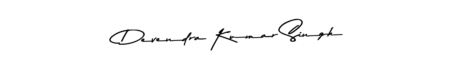 Make a beautiful signature design for name Devendra Kumar Singh. With this signature (Asem Kandis PERSONAL USE) style, you can create a handwritten signature for free. Devendra Kumar Singh signature style 9 images and pictures png