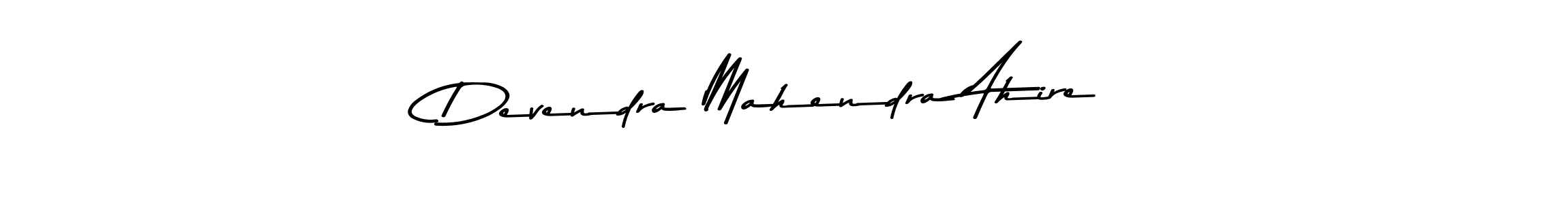 Design your own signature with our free online signature maker. With this signature software, you can create a handwritten (Asem Kandis PERSONAL USE) signature for name Devendra Mahendra Ahire. Devendra Mahendra Ahire signature style 9 images and pictures png