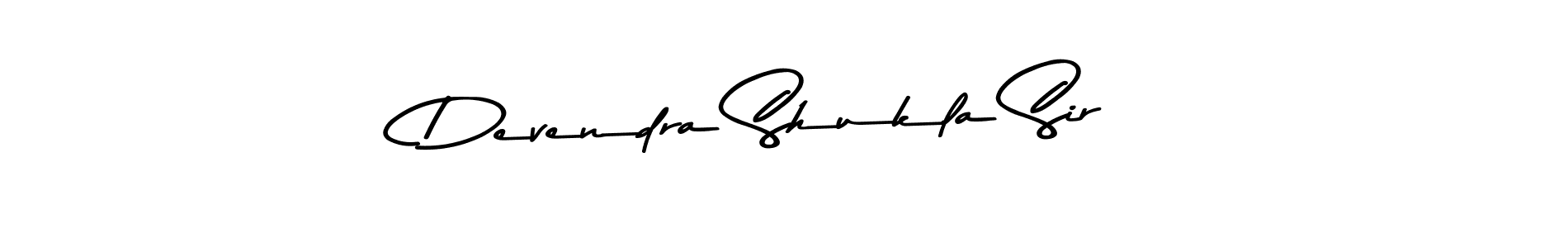 Use a signature maker to create a handwritten signature online. With this signature software, you can design (Asem Kandis PERSONAL USE) your own signature for name Devendra Shukla Sir. Devendra Shukla Sir signature style 9 images and pictures png