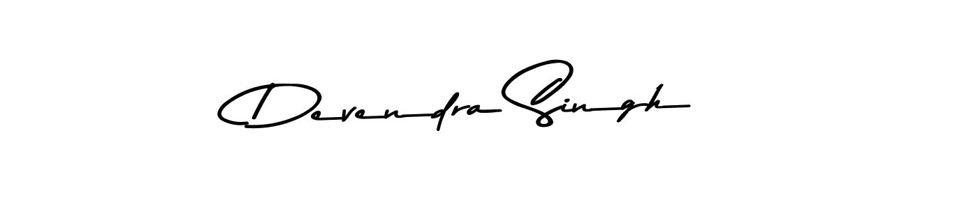 How to make Devendra Singh name signature. Use Asem Kandis PERSONAL USE style for creating short signs online. This is the latest handwritten sign. Devendra Singh signature style 9 images and pictures png