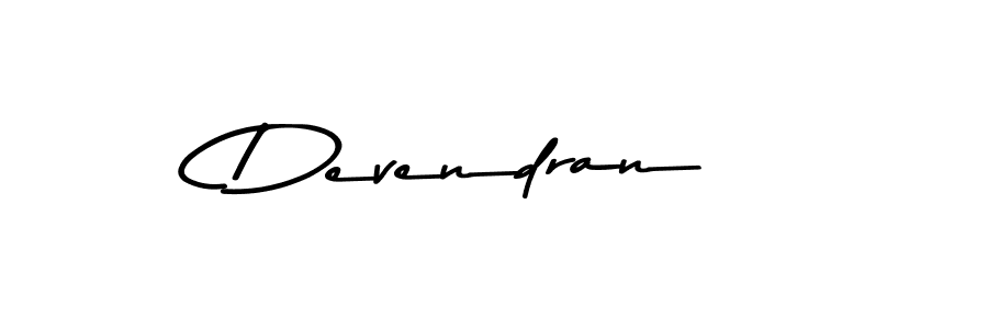 Create a beautiful signature design for name Devendran. With this signature (Asem Kandis PERSONAL USE) fonts, you can make a handwritten signature for free. Devendran signature style 9 images and pictures png