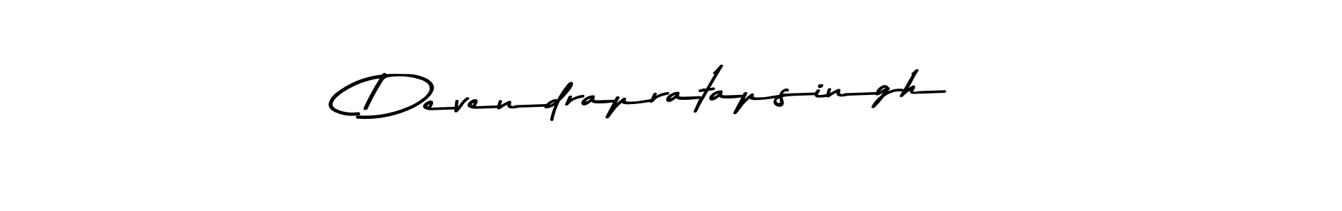Design your own signature with our free online signature maker. With this signature software, you can create a handwritten (Asem Kandis PERSONAL USE) signature for name Devendrapratapsingh. Devendrapratapsingh signature style 9 images and pictures png