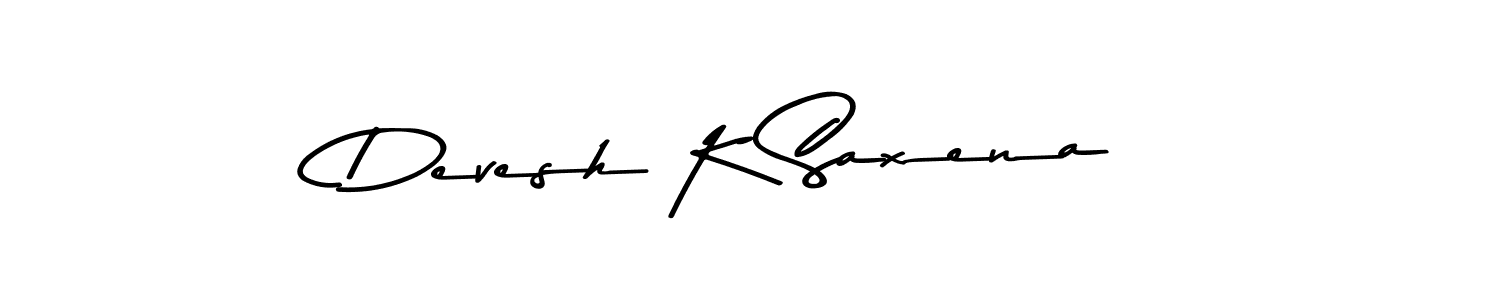 You can use this online signature creator to create a handwritten signature for the name Devesh K Saxena. This is the best online autograph maker. Devesh K Saxena signature style 9 images and pictures png