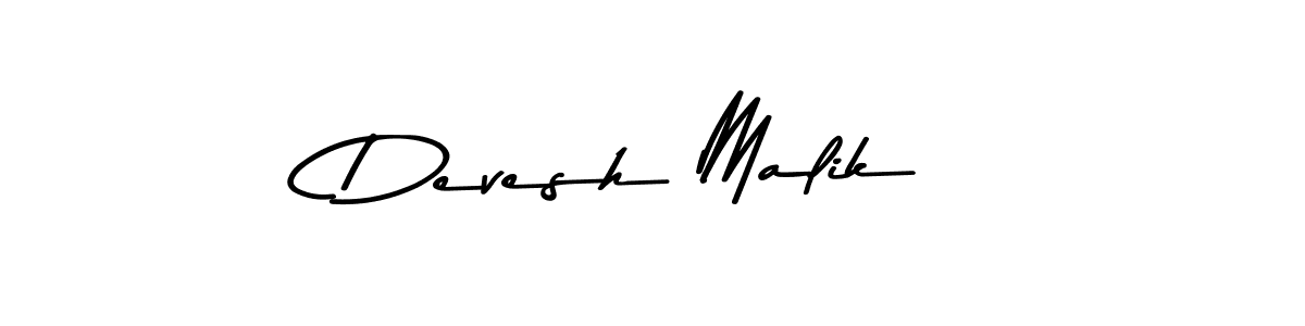 Also we have Devesh Malik name is the best signature style. Create professional handwritten signature collection using Asem Kandis PERSONAL USE autograph style. Devesh Malik signature style 9 images and pictures png