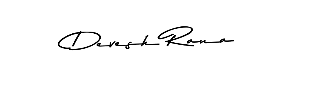 How to make Devesh Rana signature? Asem Kandis PERSONAL USE is a professional autograph style. Create handwritten signature for Devesh Rana name. Devesh Rana signature style 9 images and pictures png