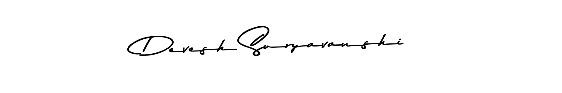 Asem Kandis PERSONAL USE is a professional signature style that is perfect for those who want to add a touch of class to their signature. It is also a great choice for those who want to make their signature more unique. Get Devesh Suryavanshi name to fancy signature for free. Devesh Suryavanshi signature style 9 images and pictures png