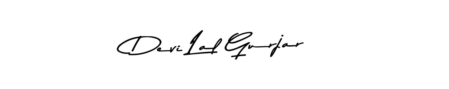 Make a beautiful signature design for name Devi Lal Gurjar. With this signature (Asem Kandis PERSONAL USE) style, you can create a handwritten signature for free. Devi Lal Gurjar signature style 9 images and pictures png
