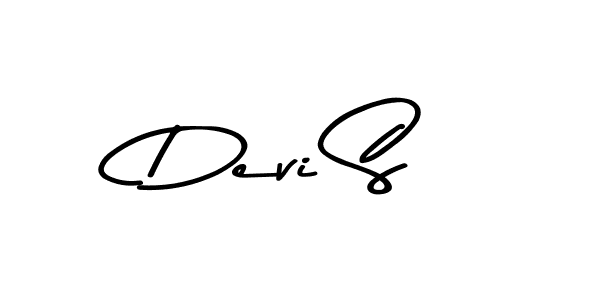 Devi S stylish signature style. Best Handwritten Sign (Asem Kandis PERSONAL USE) for my name. Handwritten Signature Collection Ideas for my name Devi S. Devi S signature style 9 images and pictures png