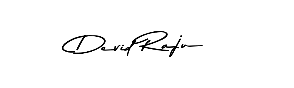 Use a signature maker to create a handwritten signature online. With this signature software, you can design (Asem Kandis PERSONAL USE) your own signature for name Devid Raju. Devid Raju signature style 9 images and pictures png