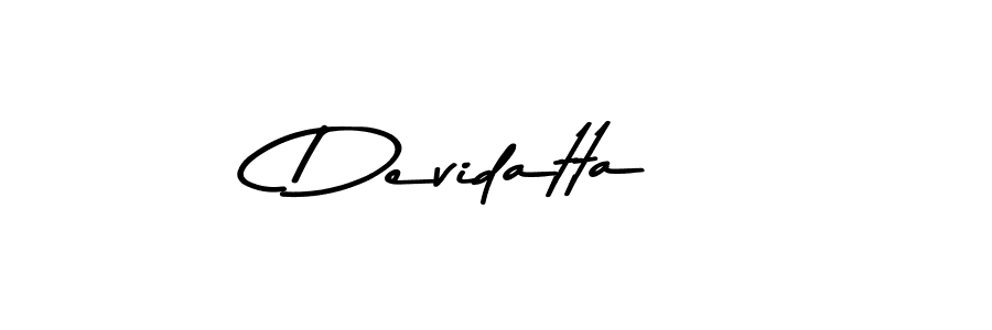 Devidatta stylish signature style. Best Handwritten Sign (Asem Kandis PERSONAL USE) for my name. Handwritten Signature Collection Ideas for my name Devidatta. Devidatta signature style 9 images and pictures png