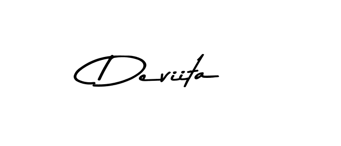 Make a beautiful signature design for name Deviita. With this signature (Asem Kandis PERSONAL USE) style, you can create a handwritten signature for free. Deviita signature style 9 images and pictures png