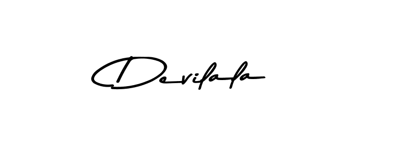 How to make Devilala signature? Asem Kandis PERSONAL USE is a professional autograph style. Create handwritten signature for Devilala name. Devilala signature style 9 images and pictures png