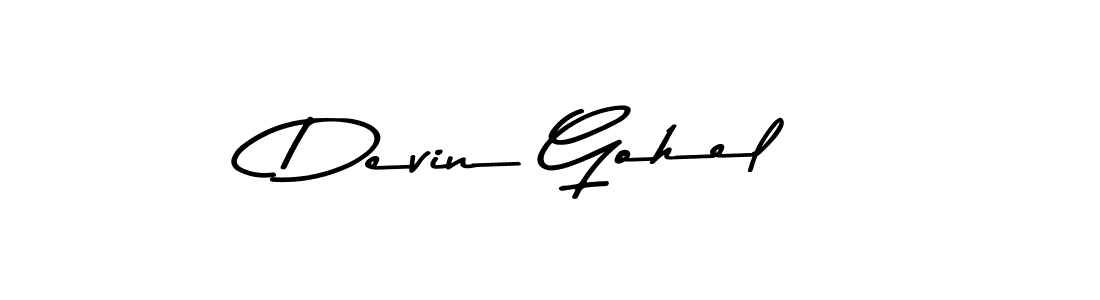 Make a short Devin Gohel signature style. Manage your documents anywhere anytime using Asem Kandis PERSONAL USE. Create and add eSignatures, submit forms, share and send files easily. Devin Gohel signature style 9 images and pictures png