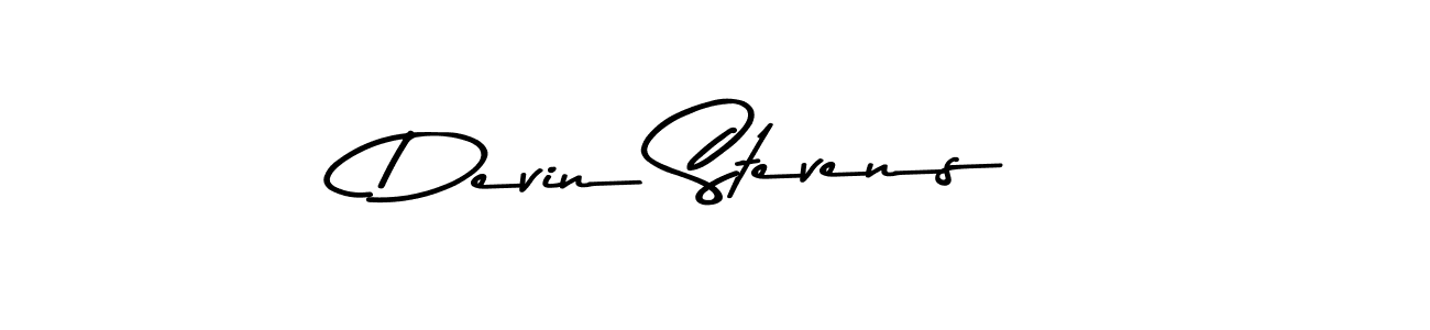 Design your own signature with our free online signature maker. With this signature software, you can create a handwritten (Asem Kandis PERSONAL USE) signature for name Devin Stevens. Devin Stevens signature style 9 images and pictures png