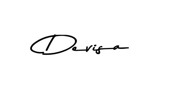 Make a beautiful signature design for name Devisa. With this signature (Asem Kandis PERSONAL USE) style, you can create a handwritten signature for free. Devisa signature style 9 images and pictures png