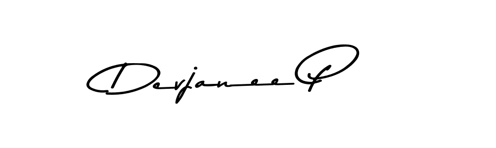 How to make Devjanee P signature? Asem Kandis PERSONAL USE is a professional autograph style. Create handwritten signature for Devjanee P name. Devjanee P signature style 9 images and pictures png