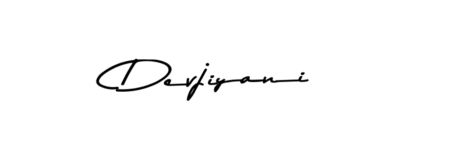 Devjiyani stylish signature style. Best Handwritten Sign (Asem Kandis PERSONAL USE) for my name. Handwritten Signature Collection Ideas for my name Devjiyani. Devjiyani signature style 9 images and pictures png
