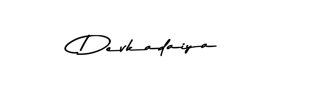 Also we have Devkadaiya name is the best signature style. Create professional handwritten signature collection using Asem Kandis PERSONAL USE autograph style. Devkadaiya signature style 9 images and pictures png