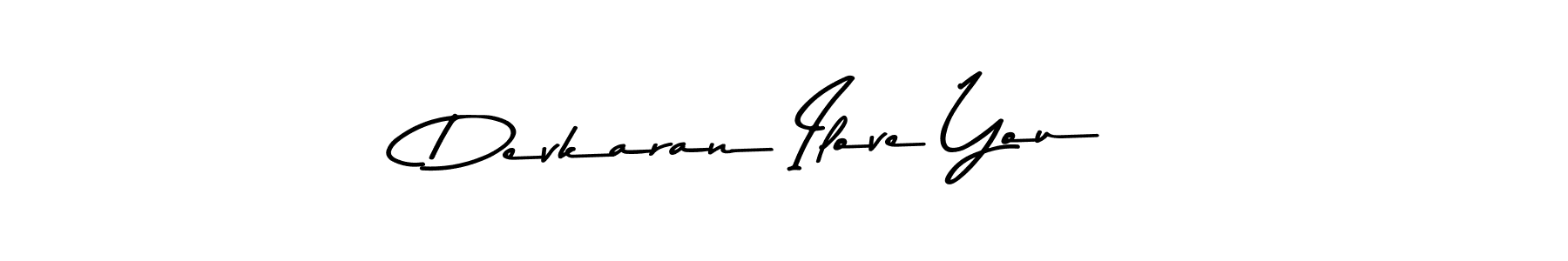 Asem Kandis PERSONAL USE is a professional signature style that is perfect for those who want to add a touch of class to their signature. It is also a great choice for those who want to make their signature more unique. Get Devkaran Ilove You name to fancy signature for free. Devkaran Ilove You signature style 9 images and pictures png