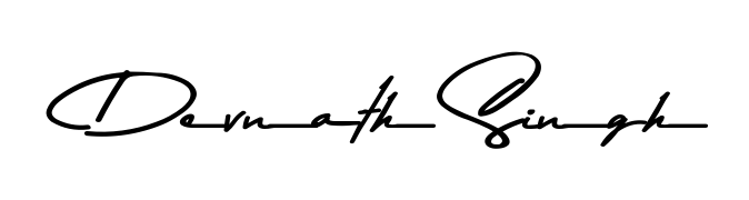 A modern signature idea for name Devnath Singh using Asem Kandis PERSONAL USE font. Clean strokes and elegant curves make it stand out instantly. Devnath Singh signature style 9 images and pictures png