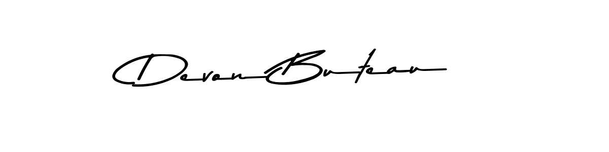 Similarly Asem Kandis PERSONAL USE is the best handwritten signature design. Signature creator online .You can use it as an online autograph creator for name Devon Buteau. Devon Buteau signature style 9 images and pictures png