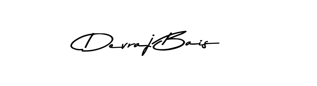 Use a signature maker to create a handwritten signature online. With this signature software, you can design (Asem Kandis PERSONAL USE) your own signature for name Devraj Bais. Devraj Bais signature style 9 images and pictures png