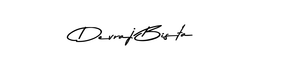 Devraj Bista stylish signature style. Best Handwritten Sign (Asem Kandis PERSONAL USE) for my name. Handwritten Signature Collection Ideas for my name Devraj Bista. Devraj Bista signature style 9 images and pictures png