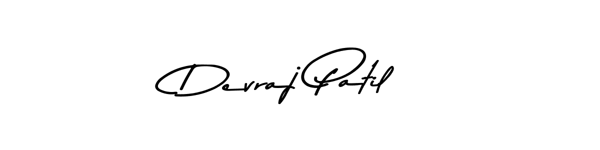 Make a beautiful signature design for name Devraj Patil. With this signature (Asem Kandis PERSONAL USE) style, you can create a handwritten signature for free. Devraj Patil signature style 9 images and pictures png