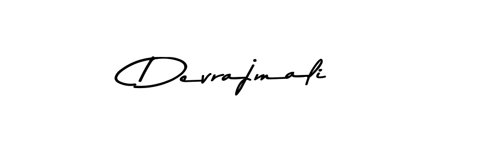 Design your own signature with our free online signature maker. With this signature software, you can create a handwritten (Asem Kandis PERSONAL USE) signature for name Devrajmali. Devrajmali signature style 9 images and pictures png