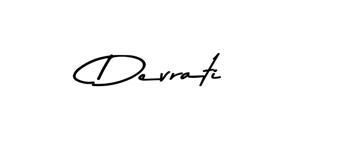 How to make Devrati signature? Asem Kandis PERSONAL USE is a professional autograph style. Create handwritten signature for Devrati name. Devrati signature style 9 images and pictures png