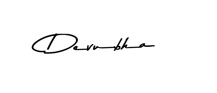 Make a beautiful signature design for name Devubha. Use this online signature maker to create a handwritten signature for free. Devubha signature style 9 images and pictures png