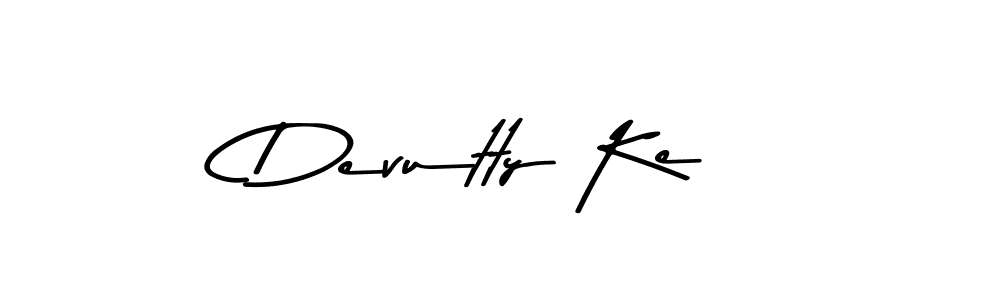 How to Draw Devutty Ke signature style? Asem Kandis PERSONAL USE is a latest design signature styles for name Devutty Ke. Devutty Ke signature style 9 images and pictures png